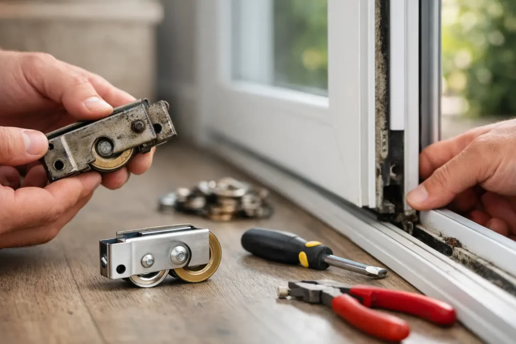 Sliding Patio Door Roller Replacement Signs