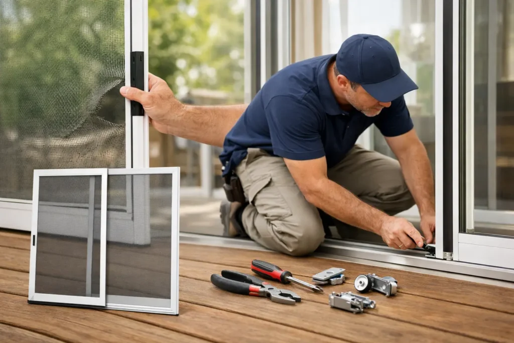 Sliding Screen Door Repair: Fix or Replace?