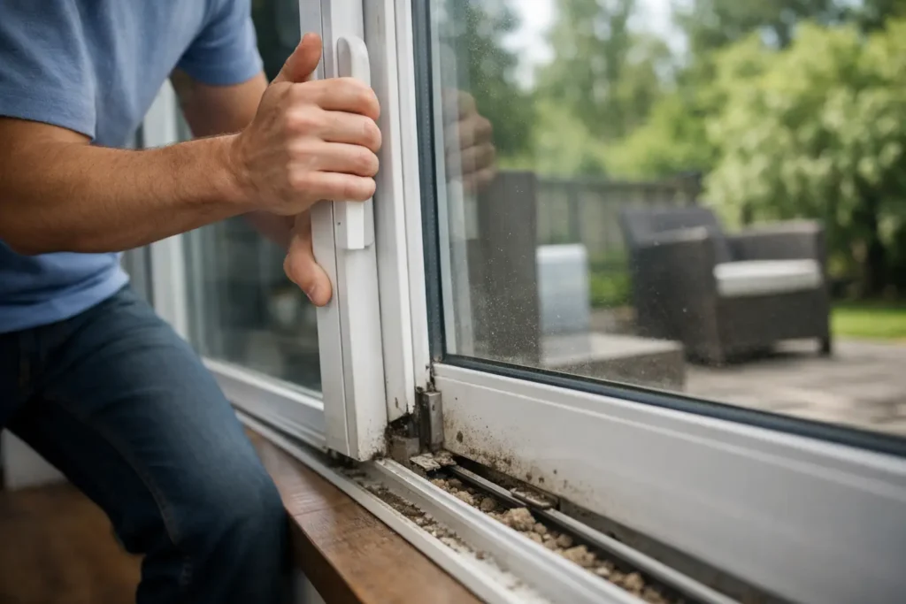 Why Is a Sliding Glass Door Hard to Slide?