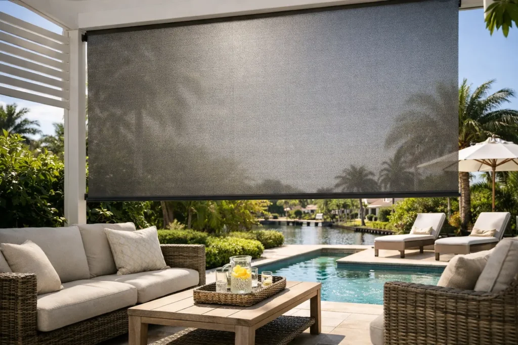 Best Sun Blocking Patio Shades for Florida Homes